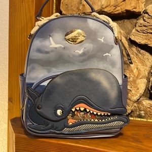 NWT Disney Hur Universe  Pinocchio Whale backpack absolutely beautiful!!!